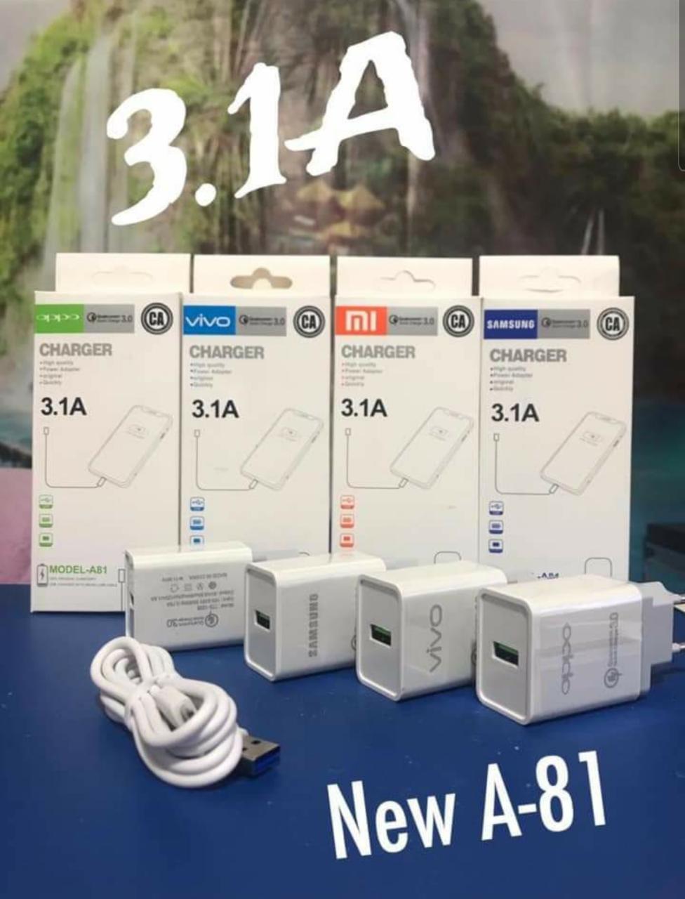 TRAVEL CHARGER BRAND A81 QUALCOM 3.0